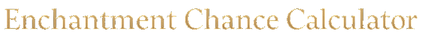 Aion 4.6 Enchantment Chance Calculator